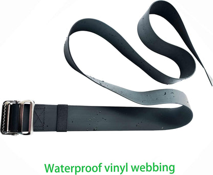Next Gen Premium Vinyl Gait Belt -Durable, Wipeable and Hygienic Transfer aid